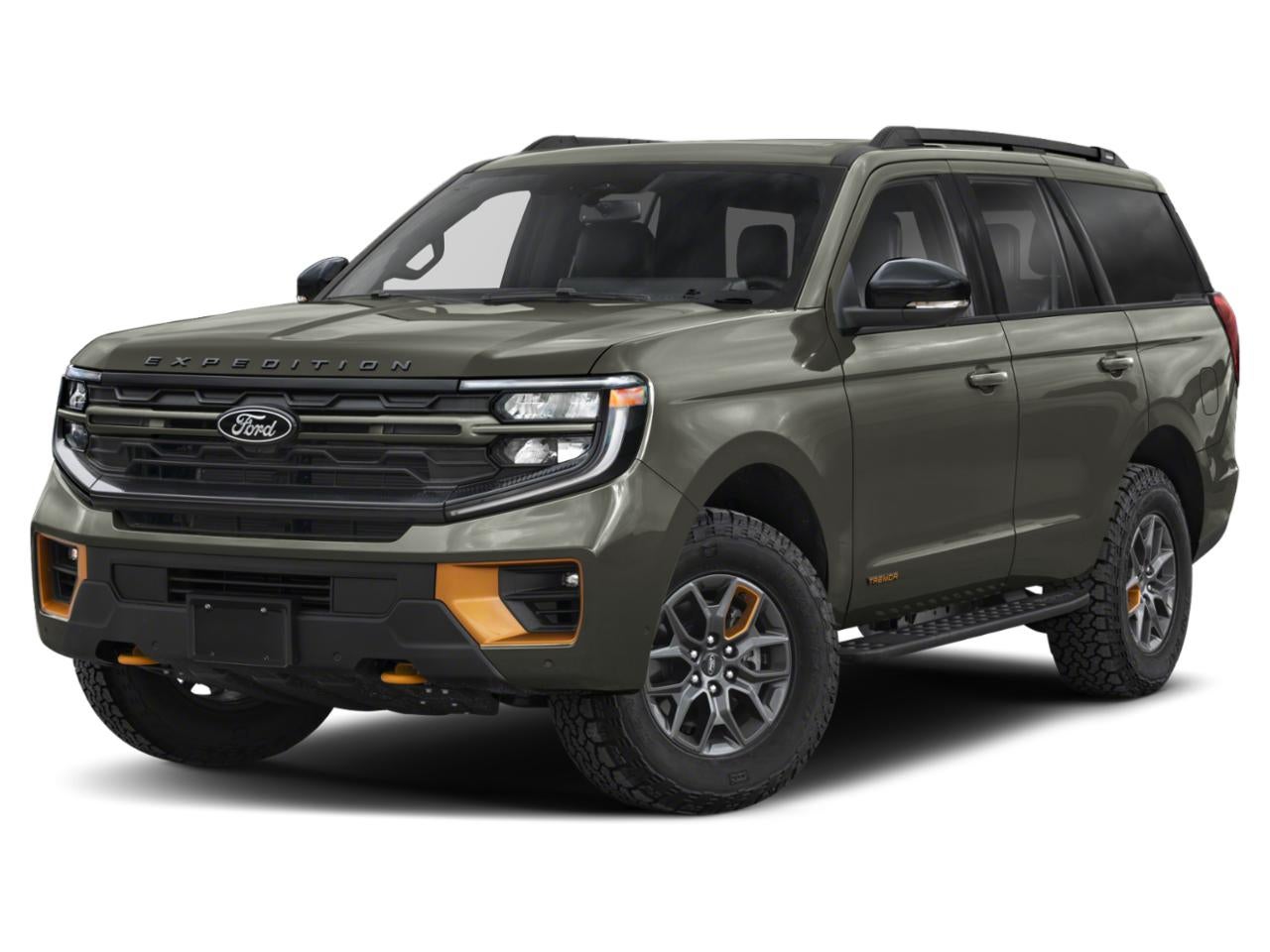 2025 Ford Expedition Tremor 4x4 in White — front three-quarter view