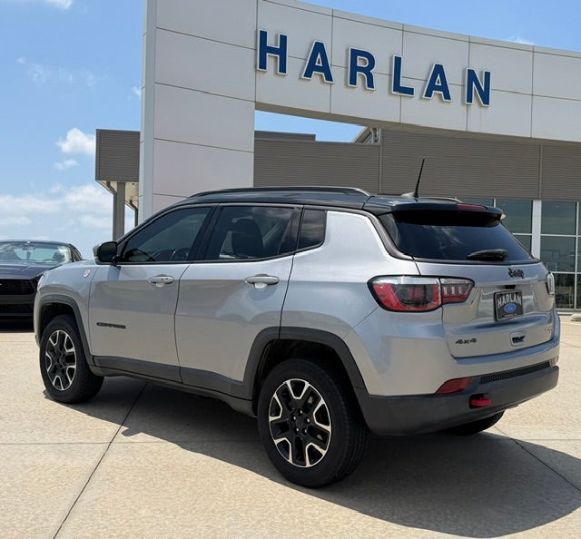 2020 Jeep Compass — rear three-quarter view